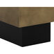 Blakely 24 X 21.25 inch Antique Brass Side Table